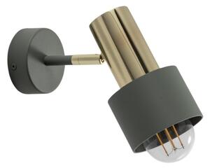 Lampa Sufitowa Euluna, Destin, ściemnialny, zielony, salon, metal, nowoczesny