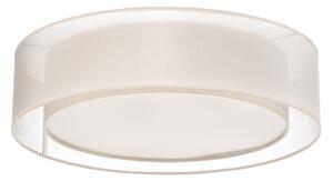 Lampa Sufitowa Euluna, Tibu, ściemnialny, beżowy, salon, tkanina | tekstylia, nowoczesny