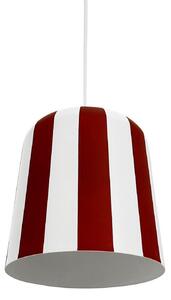 Lampa Wisząca Dyberg Larsen, Gry, ściemnialny, czerwony, salon, metal, skandynawski