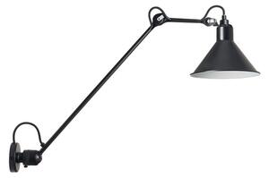Lampa Ścienna Lampe Gras, czarny, salon, metal