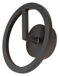 Lampa Ścienna SLV, czarny, taras, aluminium