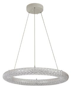 Lampa Wisząca Lucande, Tumata, ściemnialny, transparentny, salon, tworzywo sztuczne, nowoczesny