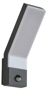 Zewnętrzna Lampa Lindby, Korvik, czarny, taras, aluminium, nowoczesny