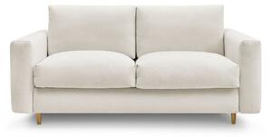 Beżowa rozkładana sofa do spania 200 cm Cocoone – Bobochic Paris