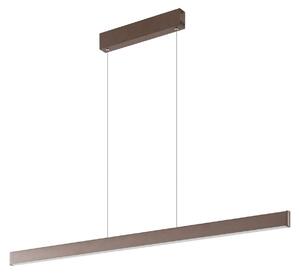 Lampa Wisząca Lucande, Mylosh, ściemnialny, brąz rdzawy, kuchnia, aluminium, nowoczesny