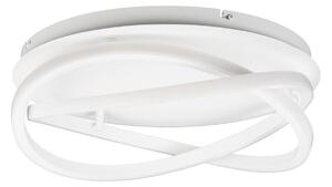 Lampa Sufitowa Lucande, Aldric, ściemnialny, biały, salon, aluminium, nowoczesny