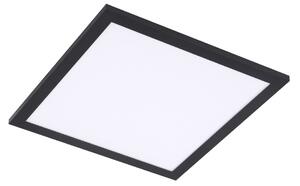 Lampa Sufitowa Lindby, Enhife, czarny, gabinet | pracownia, aluminium, nowoczesny