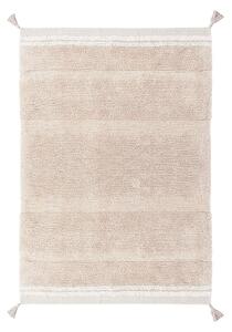 Jasnoróżowy bawełniany dywan tkany ręcznie odpowiedni do prania 90x130 cm Bloom Rose – Lorena Canals