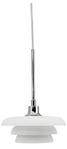 Lampa Wisząca Dyberg Larsen, Ava, ściemnialny, biały, salon, szkło, nowoczesny