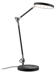 Lampa Stołowa Paulmann, Numis, ściemnialny, czarny, gabinet | pracownia, aluminium, nowoczesny