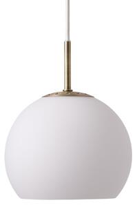 Lampa Wisząca FRANDSEN, Ball, ściemnialny, biały, salon, szkło, design