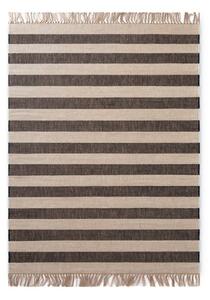 Czarno-kremowy ręcznie tkany dwustronny dywan z juty 120x170 cm Playa – Hanse Home