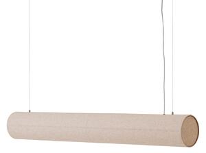 Lampa Wisząca Audo Copenhagen, Hashira, ściemnialny, beżowy, jadalnia, tkanina | tekstylia