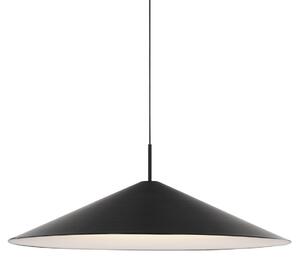 Lampa Wisząca New Works, Brolly, ściemnialny, czarny, salon, aluminium, design