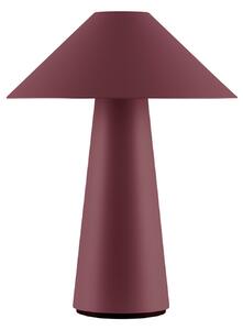 Zewnętrzna Lampa Globen Lighting, Cannes, ściemnialny, czerwony, taras, tworzywo sztuczne, design