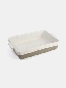 Sinsay - Ceramiczna forma do pieczenia z nakrapianym wzorem - kremowy