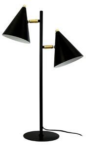 Lampa Stołowa Dyberg Larsen, Rouen, czarny, salon, metal, skandynawski