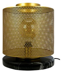 Lampa Stołowa Dyberg Larsen, Nantes, złoty | mosiężny, salon, mosiądz, skandynawski