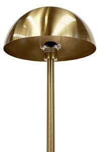 Lampa Podłogowa Dyberg Larsen, Menton, złoty | mosiężny, salon, mosiądz, skandynawski