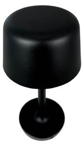 Lampa Stołowa Dyberg Larsen, Flow, ściemnialny, czarny, salon, metal, skandynawski