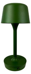 Lampa Stołowa Dyberg Larsen, Flow, ściemnialny, zielony, salon, metal, skandynawski