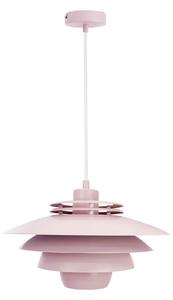 Lampa Wisząca Dyberg Larsen, Ejka mini, ściemnialny, pudrowy róż, salon, metal, design