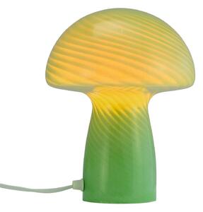 Lampa Stołowa Dyberg Larsen, Mushroom, zielony, salon, szkło, design