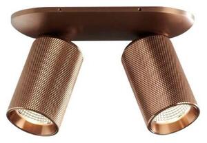 Lampa Sufitowa LIGHT-POINT, brąz rdzawy, salon, aluminium
