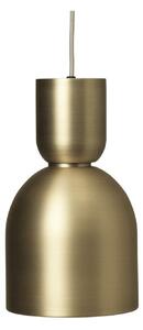 Lampa Wisząca ferm LIVING, złoty | mosiężny, salon, metal