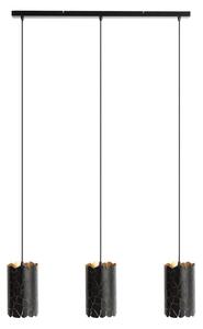 Lampa Wisząca Lindby, Aralena, ściemnialny, czarny, salon, metal, nowoczesny