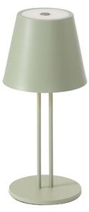 Zewnętrzna Lampa Lindby, Janea, ściemnialny, zielony, taras, metal, nowoczesny