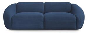 Ciemnoniebieska sztruksowa sofa 250 cm Tina – Bobochic Paris