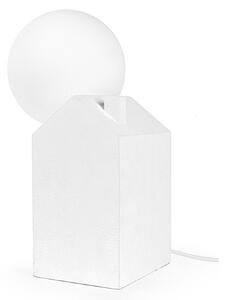 Lampa Stołowa SELETTI, biały, salon, beton
