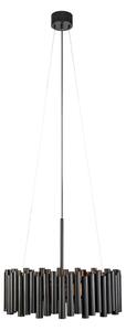 Lampa Wisząca Markslöjd, Level, ściemnialny, czarny, salon, metal, nowoczesny