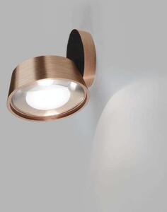 Lampa Sufitowa LIGHT-POINT, antyczny mosiądz, salon, aluminium
