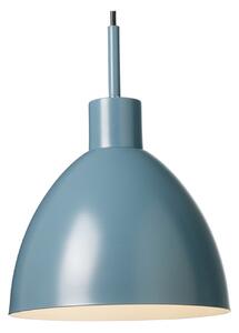 Lampa Wisząca Halo Design, niebieski, salon, metal
