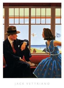 Druk artystyczny Jack Vettriano - Edith and the kingpin