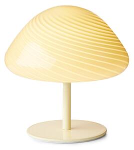 Lampa Stołowa Halo Design, beżowy, salon, szkło