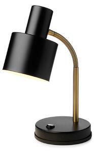 Lampa Stołowa Halo Design, czarny, salon, metal