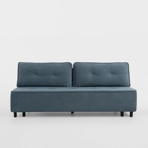 Sofa 3-osobowa szaroniebieska DENDY