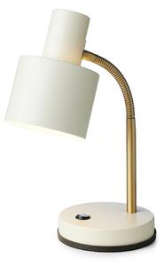 Lampa Stołowa Halo Design, beżowy, salon, metal