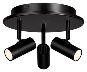 Cato Triospot Lampa Sufitowa Mat Czarny/Matowy Czarny