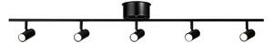 Cato 5 Lampa Sufitowa Matowy Czarny/Matowy Czarny