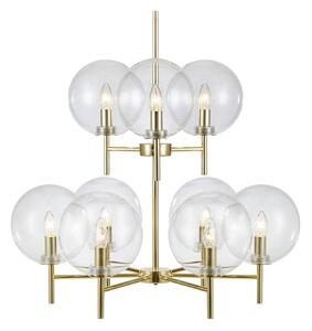 Lampa Wisząca Markslöjd, złoty | mosiężny, salon, metal