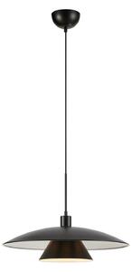 Lampa Wisząca Markslöjd, Millinge, ściemnialny, czarny, salon, metal, skandynawski