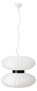 Lampa Wisząca Markslöjd, Daburu, ściemnialny, biały, salon, tkanina | tekstylia, skandynawski