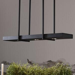 Lampa Wisząca Markslöjd, Tray, ściemnialny, czarny, salon, metal, skandynawski