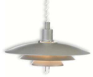 Lampa Wisząca Markslöjd, KIRKENES, ściemnialny, szary, salon, metal, nowoczesny