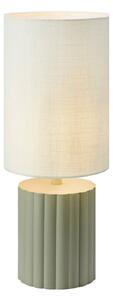 Lampa Stołowa Markslöjd, Can, szary, salon, ceramika