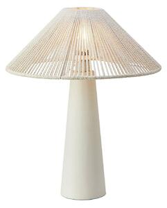 Lampa Stołowa Markslöjd, Favoro, beżowy, salon, ceramika